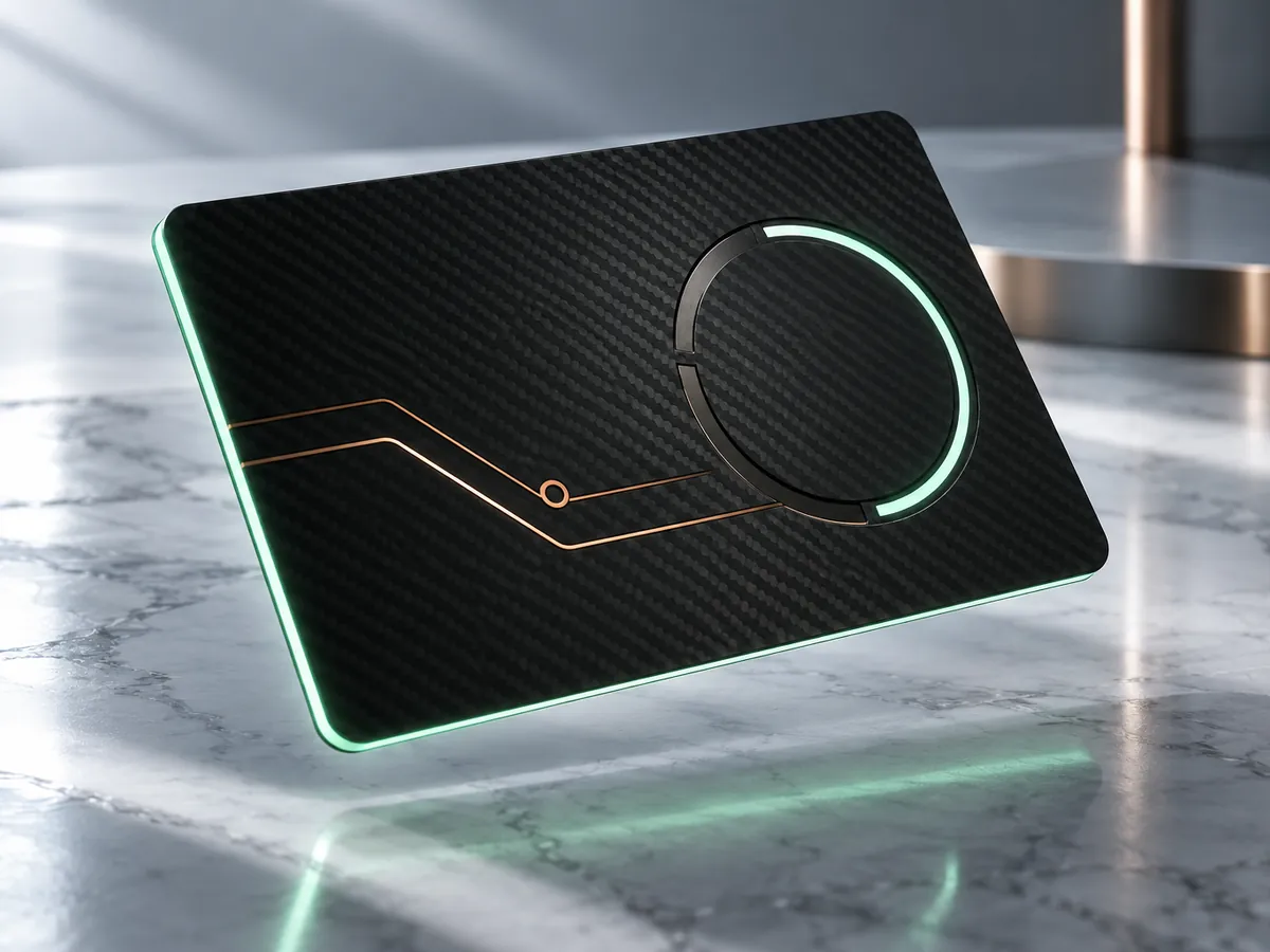 Carbon-fiber access card for an 18-month Gemini Pro ready account